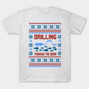 drilling through the snow T-Shirt